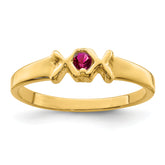 14k Family Jewelry Ring - 7 / Genuine